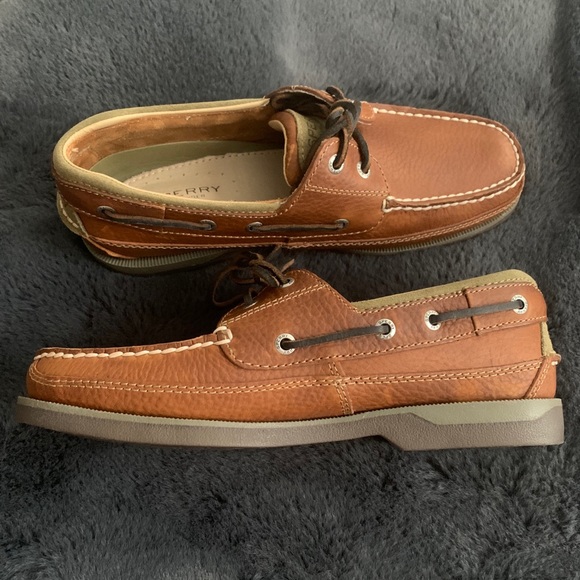 Mens Sperry Mako 2 Eye Moc Coffee 